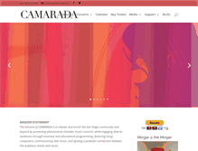 Tablet Screenshot of camarada.org